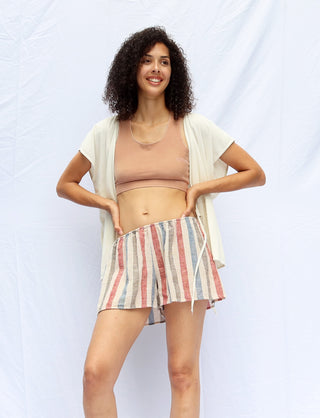 Handwoven - Everyday Low Rise Palazzo Shorty Shorts