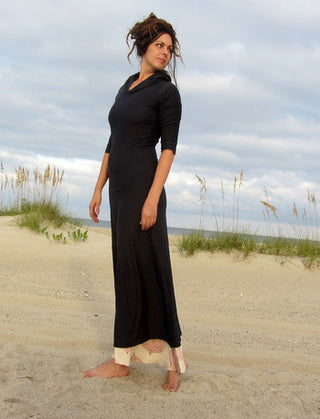 Beach Bum Hoodie Simplicity Long Dress