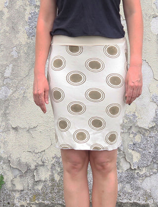 Pencil Short BLOCK PRINT Skirt