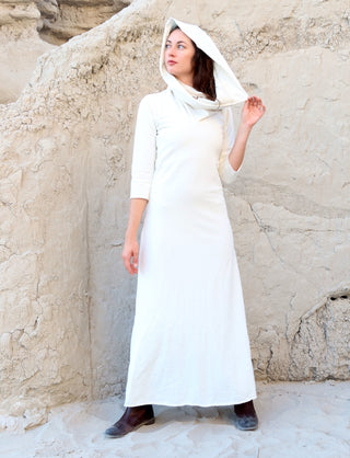 Super Cowl Simplicity Long Dress