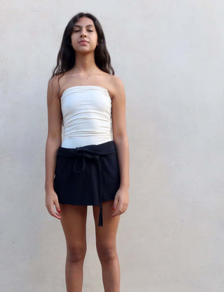 Cocoon Mini Skirt