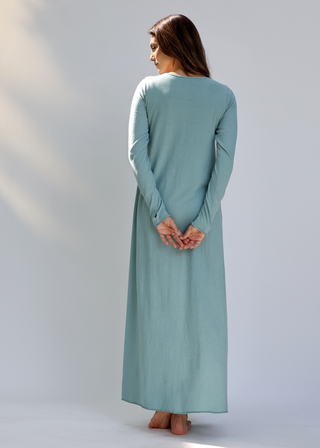 Plunge Built In Bra Ojai Long Dress
