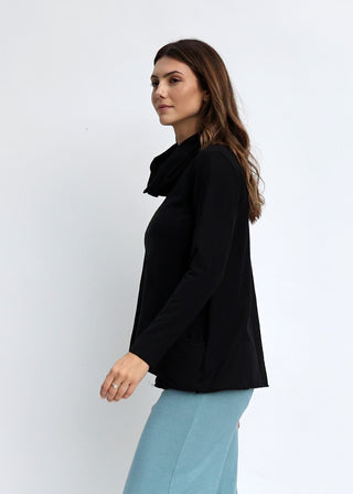 Chunky Cowl Origami Shirt
