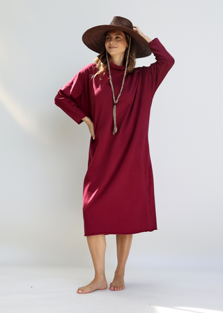High Roller Poppy Below Knee Kaftan