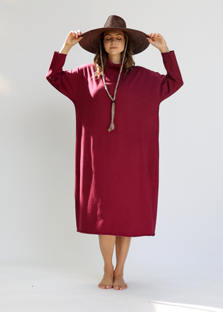 High Roller Poppy Below Knee Kaftan
