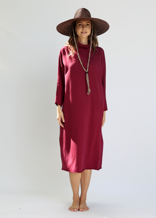 High Roller Poppy Below Knee Kaftan