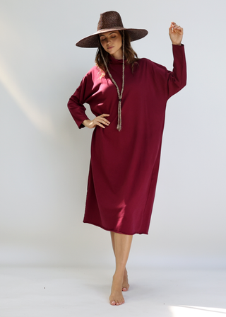 High Roller Poppy Below Knee Kaftan