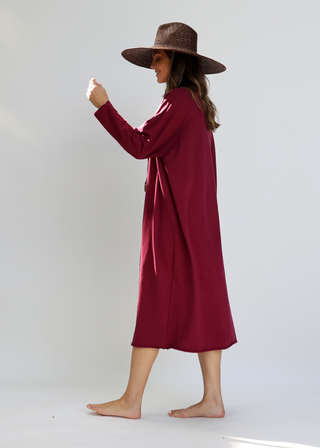 High Roller Poppy Below Knee Kaftan