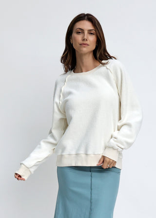 Inside Out Coed Cropped Shirt