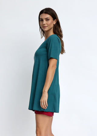 Plunge Built In Bra Ojai Tunic
