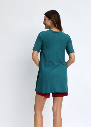 Plunge Built In Bra Ojai Tunic