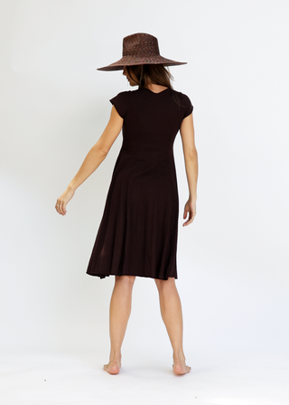 Crew Princess Seam Below Knee Dress