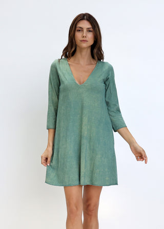 Plunge Built In Bra Ojai Short Dress