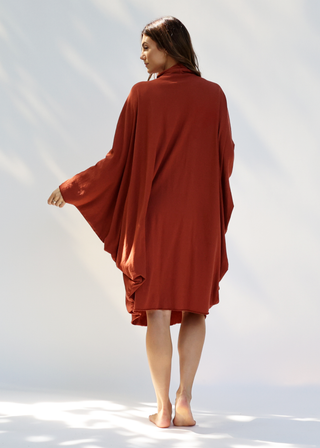 Turtleneck Aphrodite Below Knee Kaftan