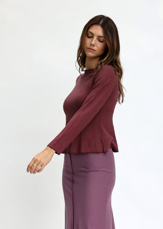 Crew Princess Seam Cropped Shirt