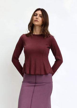 Crew Princess Seam Cropped Shirt