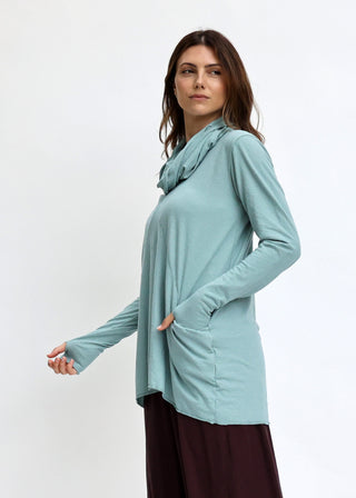 Chunky Cowl Origami Tunic