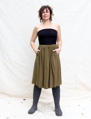 Mimosa Below Knee Skirt