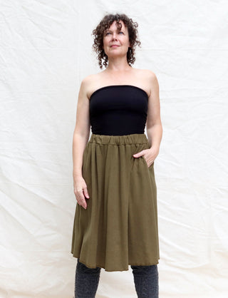 Mimosa Below Knee Skirt