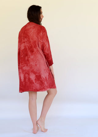 Roll Neck Poppy Tunic Kaftan