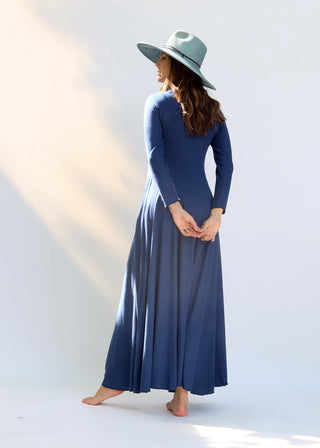 Crew Princess Seam Long Dress