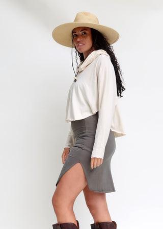 Bloom Pencil Short Skirt