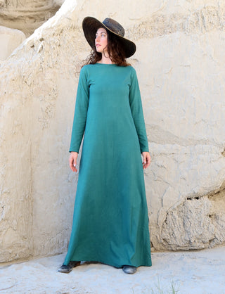 Adjustable Strap Built in Bra Wanderer Long Dress – Gaia Conceptions