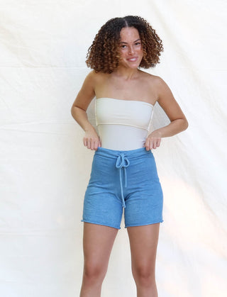 Drawstring Waist Simplicity Shorts