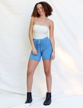 Drawstring Waist Simplicity Shorts