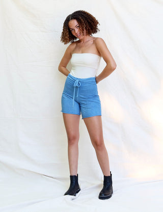 Drawstring Waist Simplicity Shorts