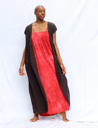 Silk Dawn Long Dress