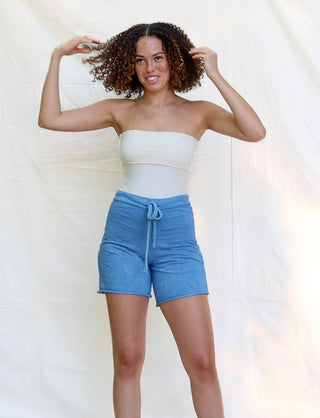 Drawstring Waist Simplicity Shorts