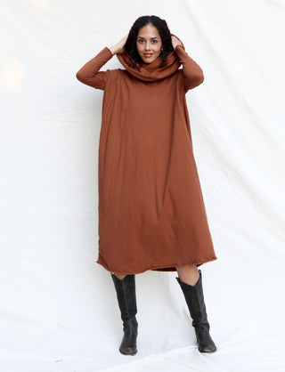 Super Cowl Winter Below Knee Kaftan