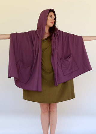 Float Neck Poppy Short Kaftan