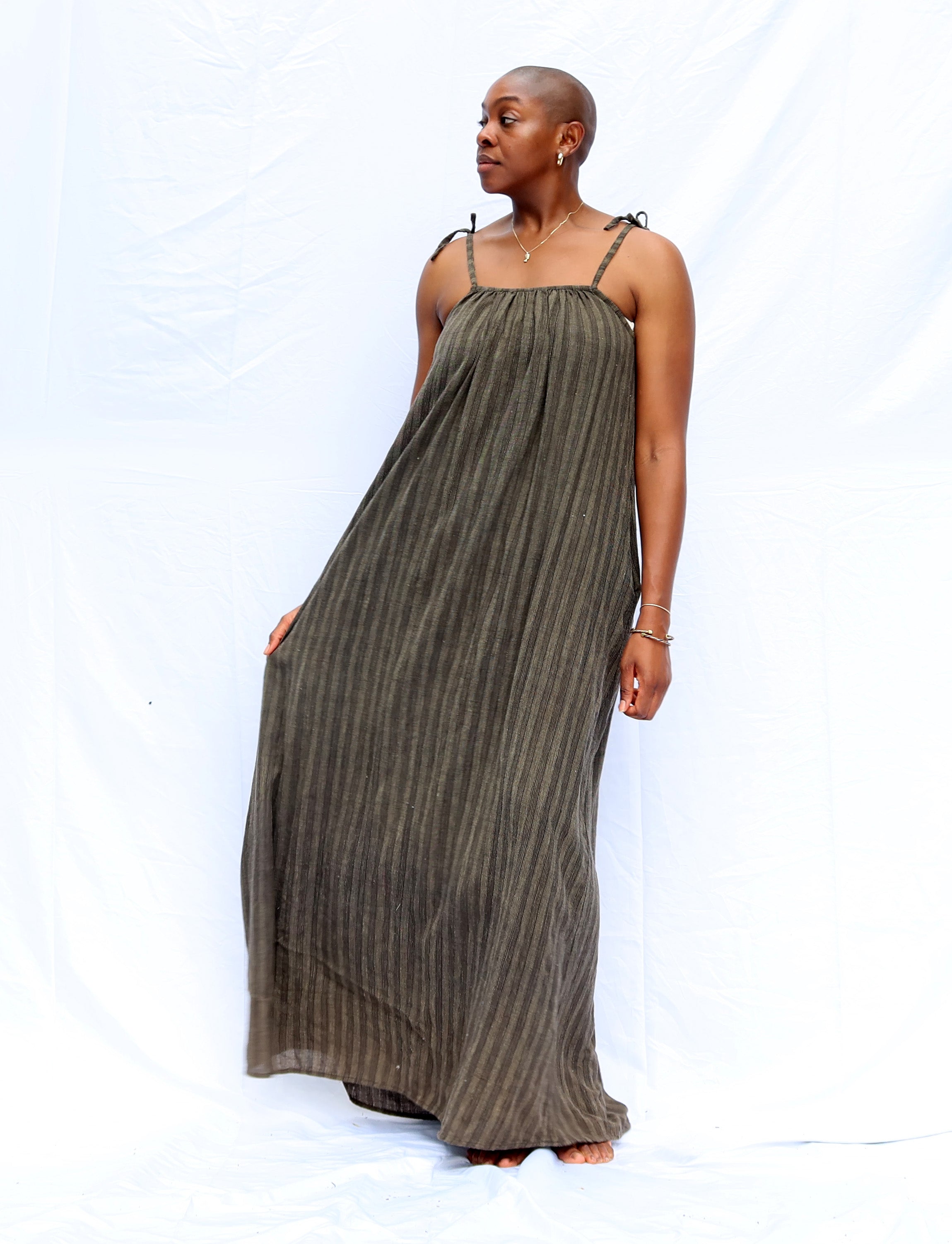 Handwoven - Dawn Long Dress Gaia Conceptions Handwoven - Dawn Long Dress Gaia Conceptions