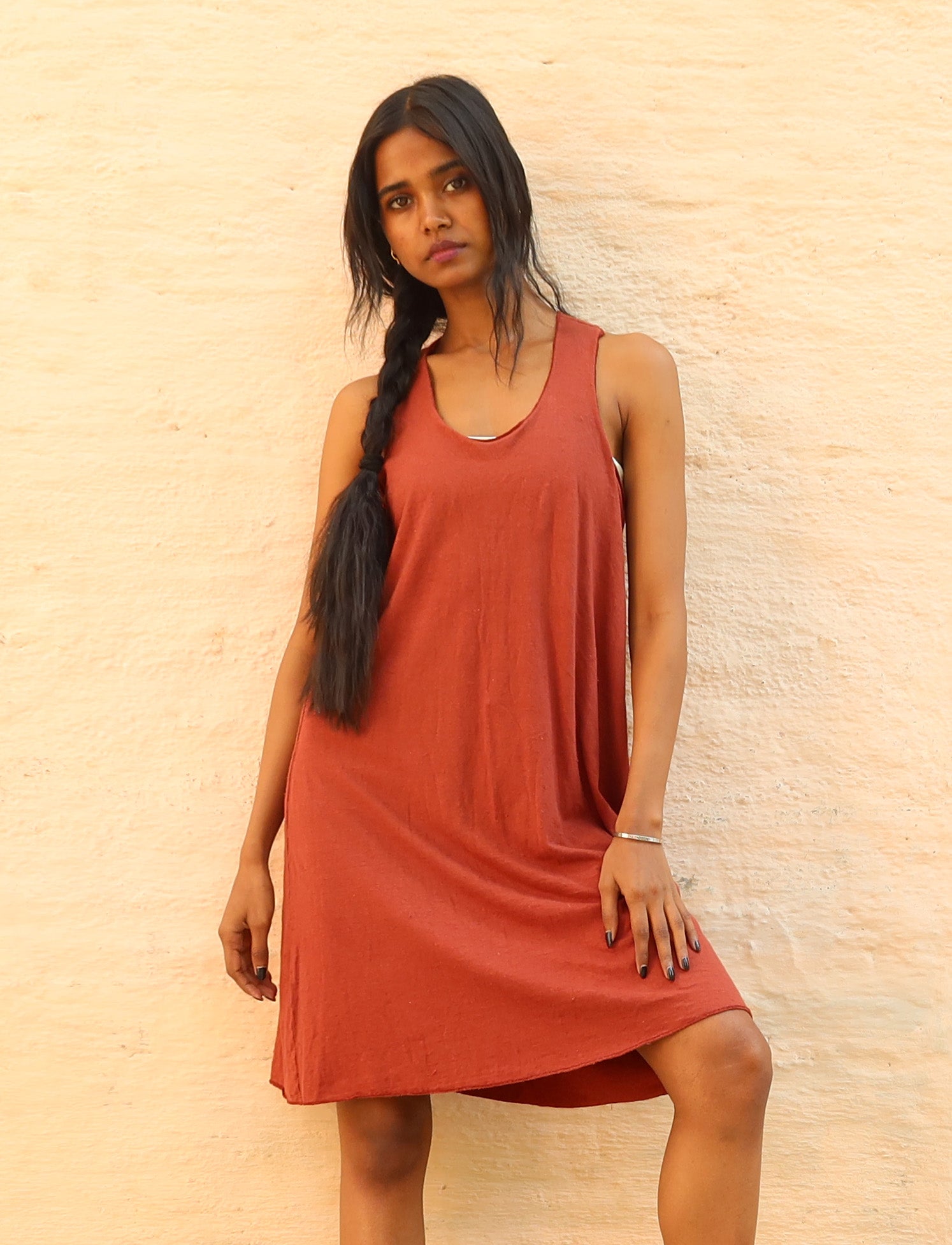 Racerback Built In Bra Tank Ojai Short Dress Gaia Conceptions Racerback Built In Bra Tank Ojai Short Dress Gaia Conceptions