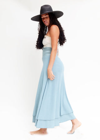 Double Layer Ojai Long Skirt