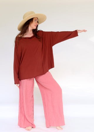 Float Neck Poppy Shirt Kaftan