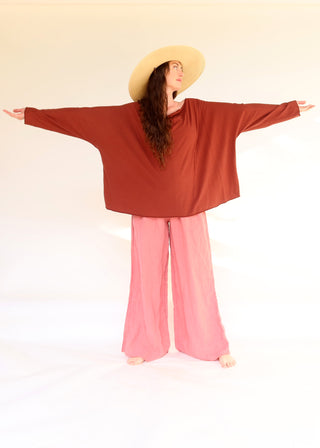 Float Neck Poppy Shirt Kaftan