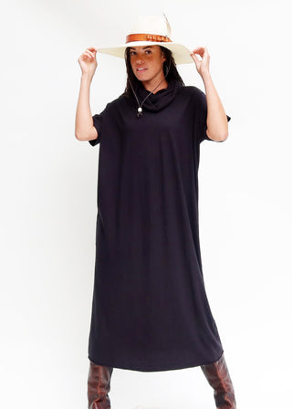 Chunky Cowl Magnolia Long Kaftan