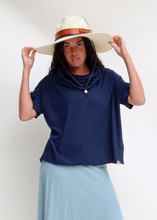 Chunky Cowl Magnolia Shirt Kaftan
