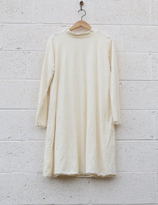 Sale - Mock Ojai Short Dress / S / Med Stretch Hemp  / Natural (43)
