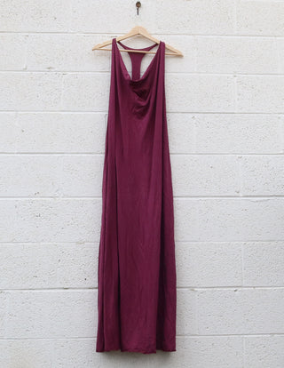 Sale - Float Arrow Ojai Long Dress / S / Light Hemp / Raisin (49)