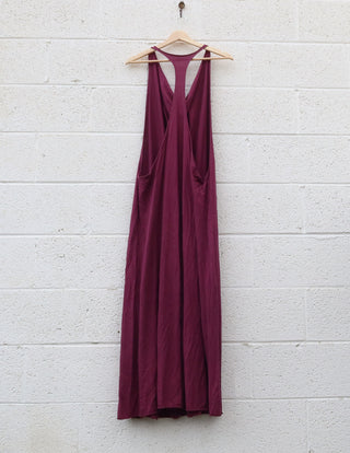 Sale - Float Arrow Ojai Long Dress / S / Light Hemp / Raisin (49)