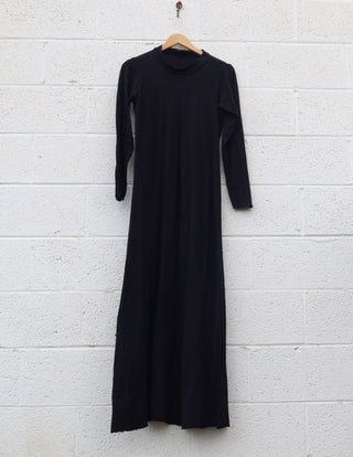 Sale - Mick Simplicity Long Dress / S / Light Hemp / Midnight (53)