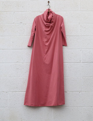 Sale - Kundalini Ojai Long Dress / XS / Stretch Fleece / Blush (74)