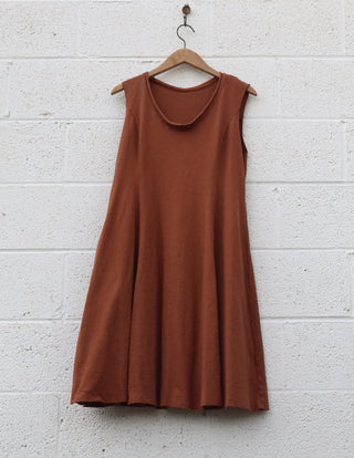 Sale - Crescent Princess Short Dress / XXL / Med Hemp / Squash (75)