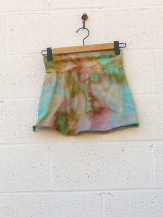 OOAK - Mini Skirt / S / Tissue / Ice Dye (191)