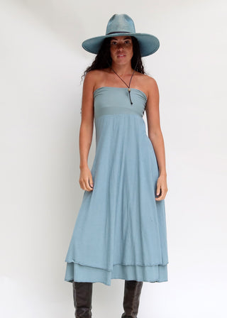 Double Layer Ojai Long Skirt