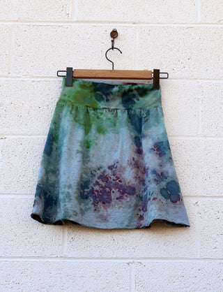 OOAK - Ojai Short Skirt / S / Light Hemp / Ice Dye (338)